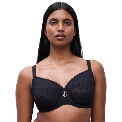 Chantelle Sublime Very Covering Underwired Bra - Black
