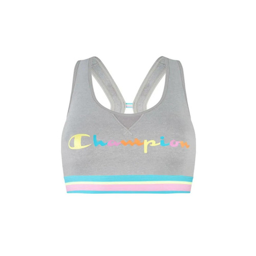 Champion Authentic Crop Top - Light Grey