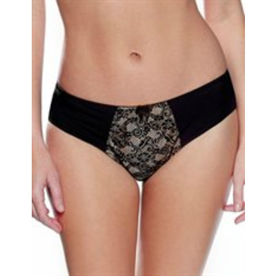 Charnos Superfit Lace Brief - Black/Nude