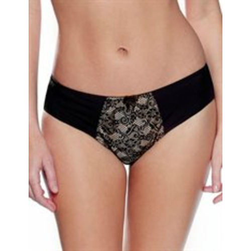 Charnos Superfit Lace Brief - Black/Nude