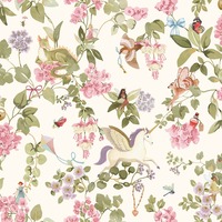 Away with the Fairies Wallpaper Cream / Multi Holden 14020