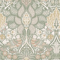 William Morris At Home Dove & Rose Wallpaper Spring Garden 140482