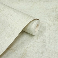 Linen Texture Wallpaper Sage Green / Gold World of Wallpaper AF0048