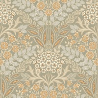 Belvedere Leaves Wallpaper Sage Green Grandeco 202304