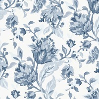 Laura Ashley Adwick Trail Wallpaper Dark Seaspray 143327