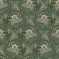 Laurence Llewelyn-Bowen Rambleicious Wallpaper Dark Green LB25103