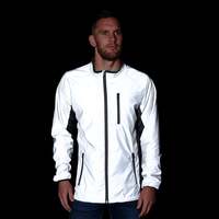 Reflective High Visibility Cycling & Running Jacket | Silver | BTR