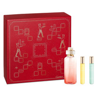 Cartier Rivières de Cartier Discovery Set 100ml Insouciance EDT + 10ml Allégresse EDT + 10ml Luxuriance EDT