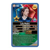 World Football Stars Top 200 Top Trumps Card Game – Chrome Blue Pack