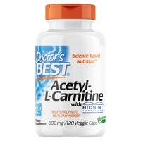 Image of Doctors Best Acetyl L-Carnitine - 120 x 500mg Capsules