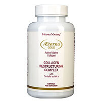 Image of Higher Nature Aeterna Gold Collagen Beauty - 90 Capsules