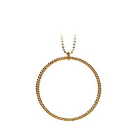 Image of BIG TWISTED NECKLACE - GOLD