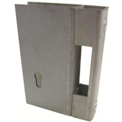 Gatemaster High Security Rim Fixing Box For  5 Lever Securefast BS and non BS Deadlocks  - Fixing box