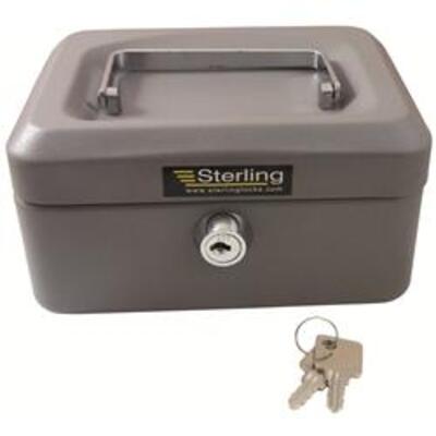 Sterling cash boxes  - 10" Cash Box