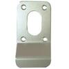 Image of Square Oval Screw On Oval Keyhole Finger Pull - Satin Anodised Aluminium (SAA)