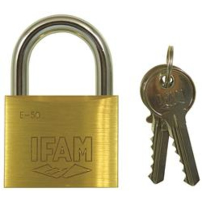 Ifam E Series Padlock  - Keyed to differ