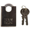 Image of Ifam MAX50 45000 Stainless Steel Close Shackle Padlock Keyed Alike - Key to differ