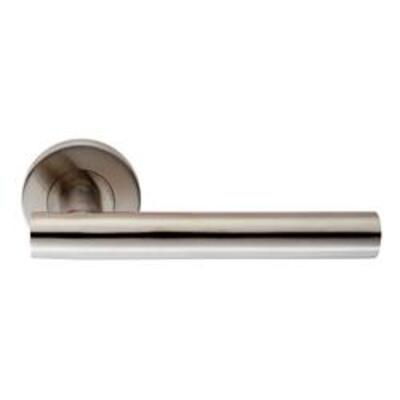 T BAR Lever On Round Rose Furniture 19mm  - Lever on rose