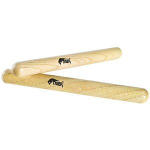 Theodore Wooden Claves Quality Natural Rhythm Sticks Pair