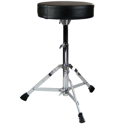 Image of Tiger DHW35-CM Single Braced Drum throne - Drum stool with Padded Seat
