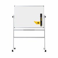 Image of Bi-Office Mobile Magnetic Whiteboard 1200 x 1200mm