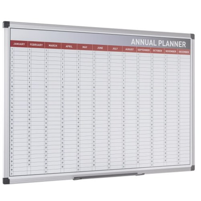 Bi-Office 365 Day Annual Planner 900 x 600mm