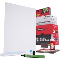 Image of Show-me Original A4 Whiteboards Plain Bulk Pack of 100