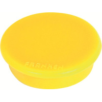 Image of Franken Round Magnet 32mm Yellow Pack of 10
