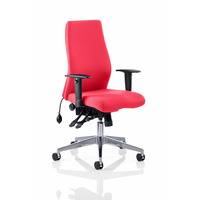 Image of Onyx Posture Chair Bergamot Cherry Fabric