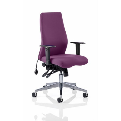 Onyx Posture Chair Tansy Purple Fabric