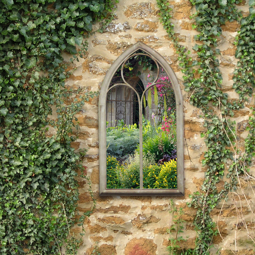 Rome Arch Garden Mirror