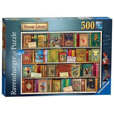 Ravensburger Vintage Library 500pc Jigsaw Puzzle Ravensburger Vintage Library 500pc Jigsaw Puzzle