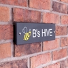 Image of Smooth Slate House Sign - 35.5 x 10cm