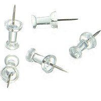 Image of Push Pins Pack of 200 Transparent