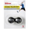Image of Wilson Staff Double Yellow Dot Squash Balls - Pack of 2