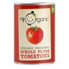 Mr Organic Whole Peeled Plum Tomatoes 400g