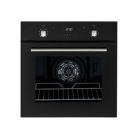 Image of ART28756 60cm Valore Black Multifunction Electric Oven