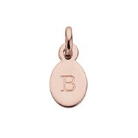 Image of Bespoke Alphabet &#039;B&#039; Charm - Rose Gold