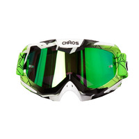 Image of Chaos Adults MX Goggles Green