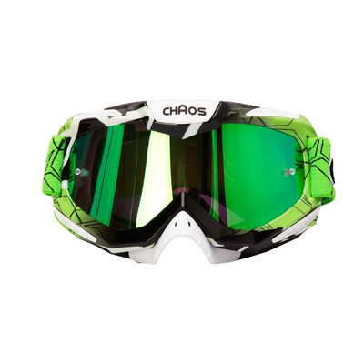 Chaos Adults MX Goggles Green