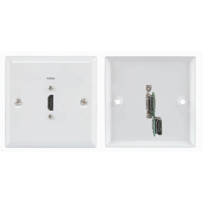 HDMI Connector Wall Plate