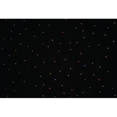 6 x 3m Tri LED Star Cloth