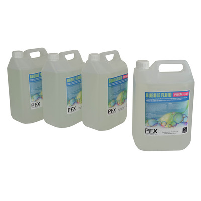 Bubble Liquid 4 x 5 Litres by PFX