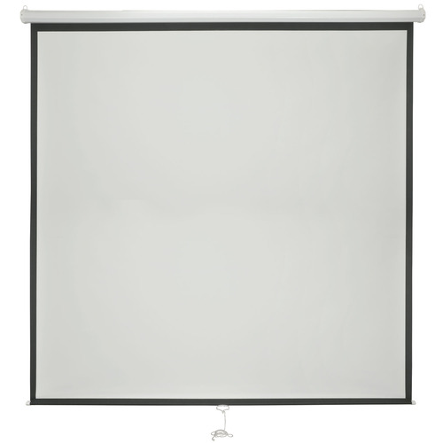 Manual Projector Screen 84" 1:1 Ratio