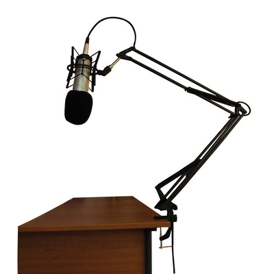 Adjustable Microphone Stand (BLACK)