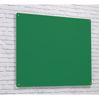 Image of Wall Mounted Glass Board 1200 x 1200mm Green
