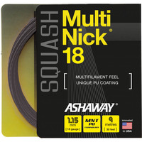 Ashaway MultiNick 18 Squash String Set