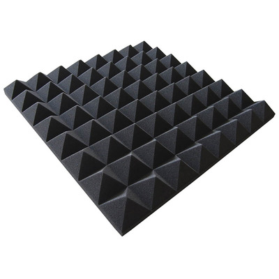 Foam Acoustic Tile Black Pyramid Style