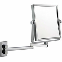 Image of Contemporary 3x Magnification Wall Mounted Extendable Mirror