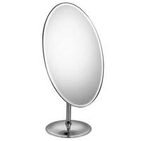 Image of Large Oval True Image Mirror in Chrome
